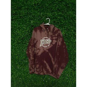 Vintage Acid Wash IUP Crimson Hawks Pullover Crewneck, Adult Mens XXL, Indiana